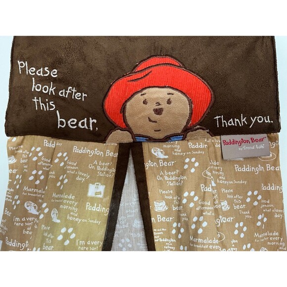 RARE Paddington Bear Diaper Caddy Stacker - Picture 2 of 12